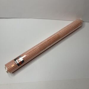 Vintage Del Mar Pink 100% Beeswax Candle GIANT 20 Inches Tall Brand New